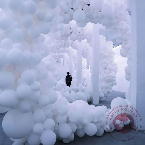 

party decoration 5-36inch big white balloon thickened latex balloons wedding proposal valentine's day birthday deco inflatable helium b