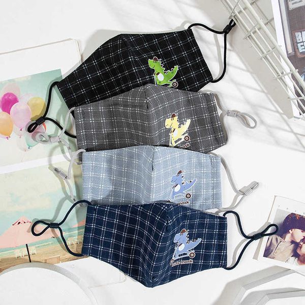 

children's color three-dimensional cartoon printed dust-proof breathable washable adjustable ear buckle mask