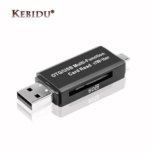 

hubs sd card reader usb 2.0 support tf/sd adapter flash drive micro otg computer