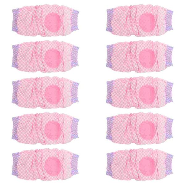 

dog apparel 12pcs disposable pet puppy diapers with tail hole for male and female