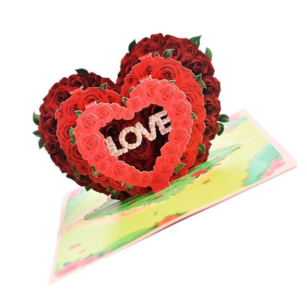 

greeting cards 1 set delicate chic blessing gift (assorted color)