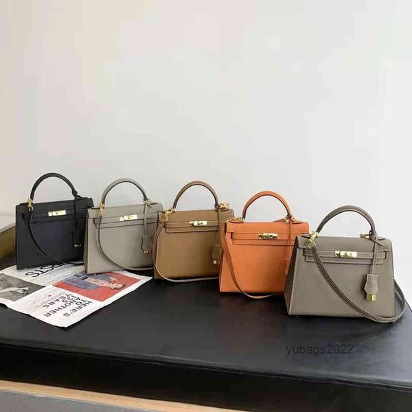 

luxury h bags designer bags new cowhide portable shoulder diagonal cross fashion temperament women's bag 25cm