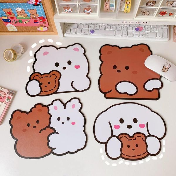 

mouse pads & wrist rests data frog kawaii bear antiskid waterproof desk mat pad computer accessories school office stationery