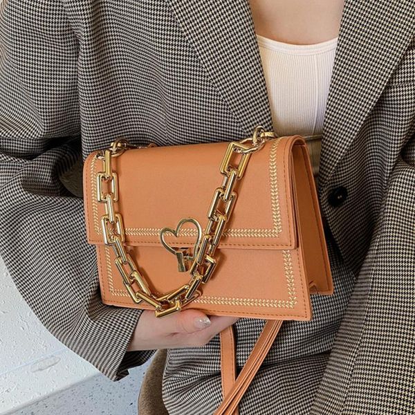 

evening bags chain thick female small crossbody for women black ladies handbags shoulder 2021 summer leather