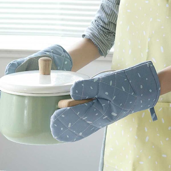 

home furnishing fabric microwave oven thickening insulation gloves