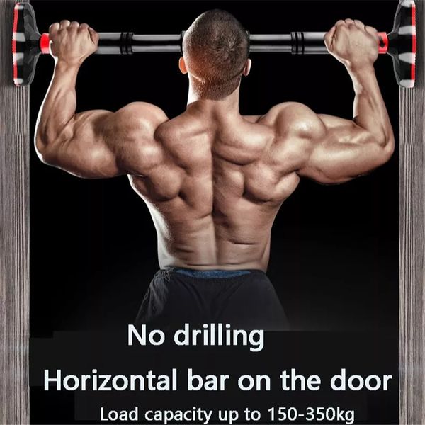 

adjustable home door horizontal bar pull up 350kg wall double bar gym workout chin training bar sports fitness equipment