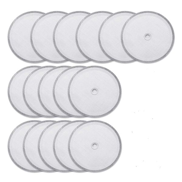 

coffee filters french press replacement mesh 4 inch stainless steel screen for 1000 ml (16 pcs)