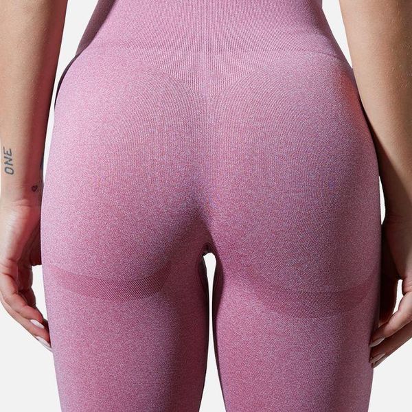 

women's leggings women fitness push up gym breathable legging high waist workout seamless, Black