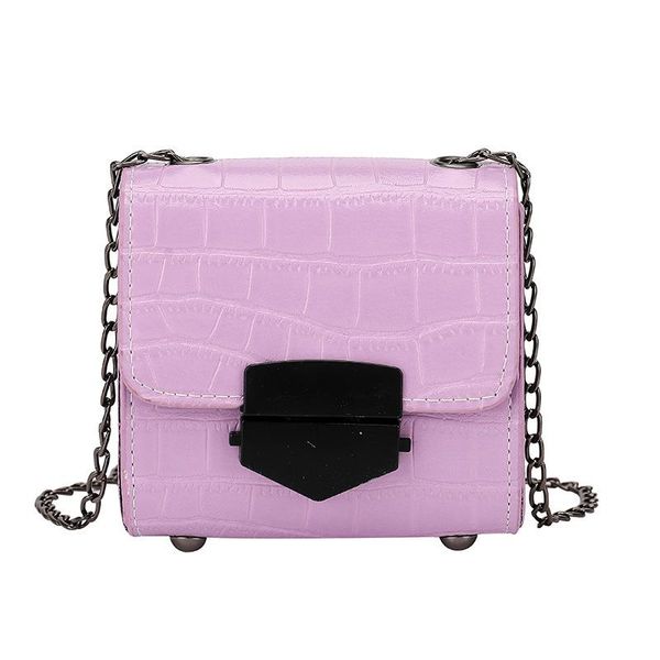 

bags female fashion square one-shoulder korean messenger casual new cross-border bag small super fire ins wild pu leather remxg