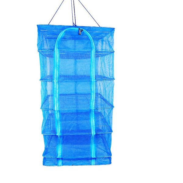 

fishing accessories 4 layers of net fish drying flake bending rack hung non-toxic vegetable dishes dryer hanger b308