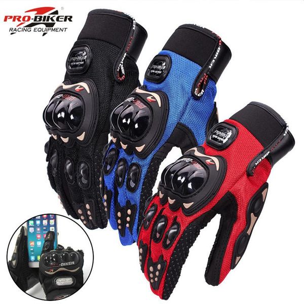 

cycling gloves guantes pro finger luvas full motorcross motorcycle bicycle man glove biker waterproof women moto glo, Black