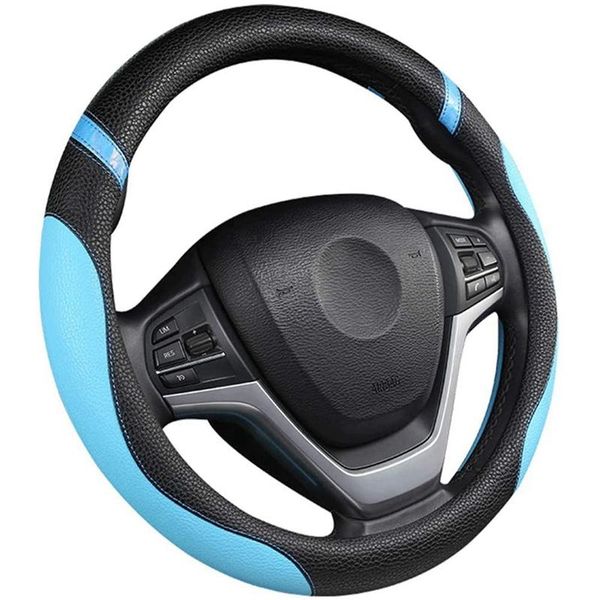 

steering wheel covers cover ladies pu universal car interior accessories