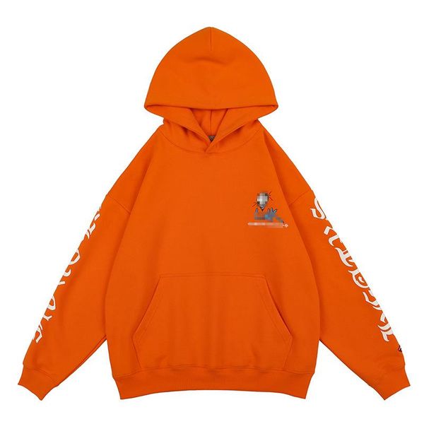 

men's hoodies & sweatshirts graffiti lettering, floral prints, oversize, Black