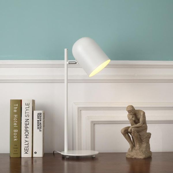 

table lamps modern wrought iron nordic style creative desk lamp e27 led office reading bed home bedroom study