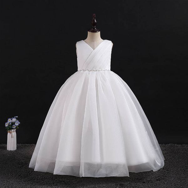 

girls dresses children clothing kids clothes long princess dress skirt birthday party pettiskirt costume b8529, Red;yellow