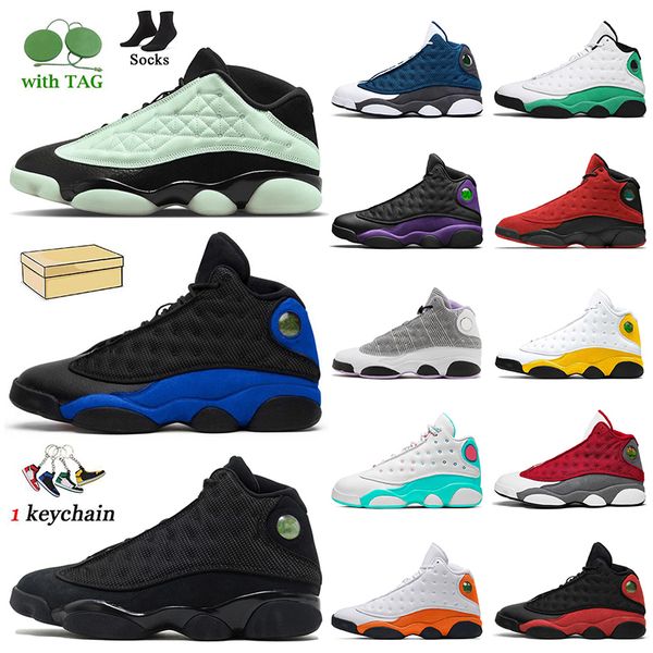 

low singles day 13s mens womens basketball shoes jumpman 13 hyper royal court purple houndstooth university gold del sol bred playground bla