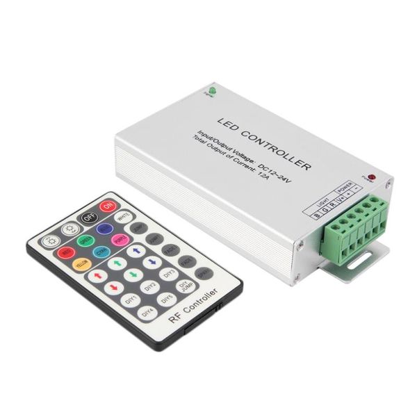 

lighting accessories rgb controler rf wireless remote 28 keys 12-24v 3 channels led controller for rgb led strips light