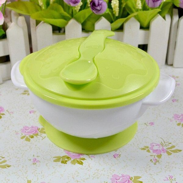 

slip-resistant wall suction child tableware baby kids sucker dishes gravity bowl
