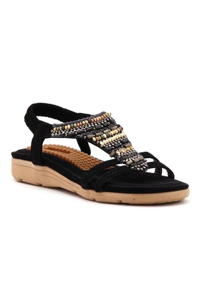 

sandals women's black casual sandals-120-22
