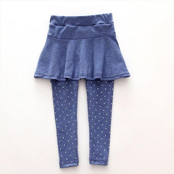 

baby girl leggings skirt pants cake children girls winter warm childrens pant 2 8 child elegant, Blue