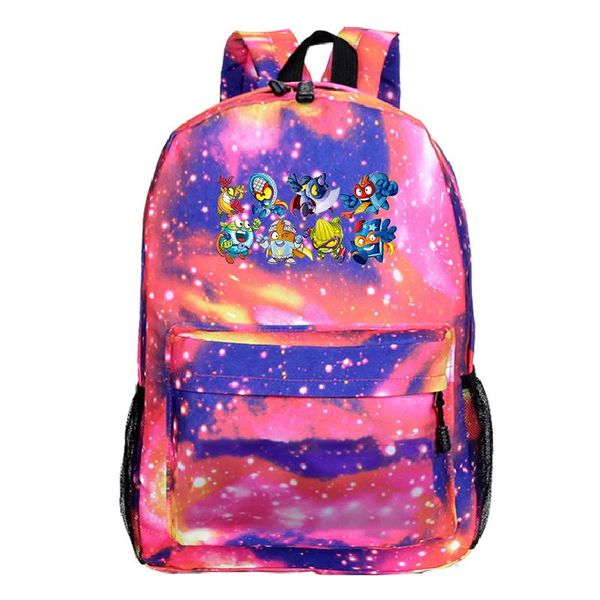 

backpack superzings printed men travel casual bag school outdoor mochila