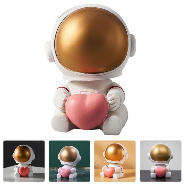 

decorations shake head mini spaceman statue kids room decor space educational