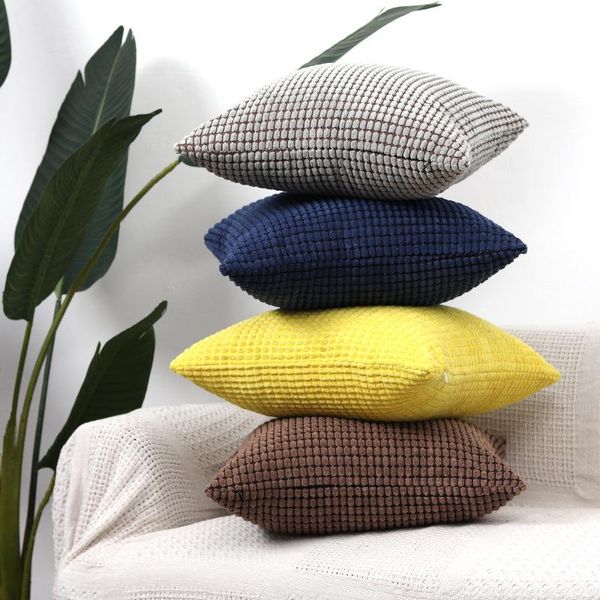 

cushion/decorative pillow corduroy cushion cover home decor covers living room bedroom sofa decorative pillowcase velvet throw pillows