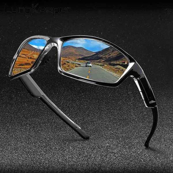 

classic polarized sunglasses men black frame driving sport sun glasses women fashion mirror eyewear brand designer oculos, White;black