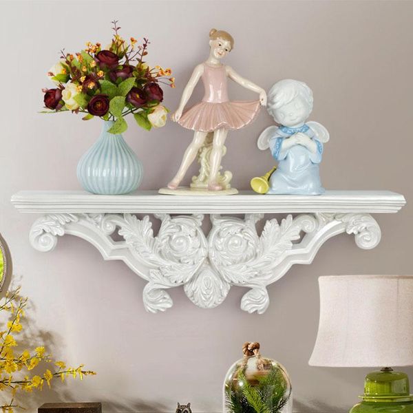 

hooks & rails european creative wall hanging resin three-dimensional storage shelf home living room decoration organizer crafts