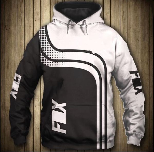 

men's casual fashion trendy pullover hoodie outdoor sports motorcycle sweater printed hooded cardigan zipper jacket long sleeve
