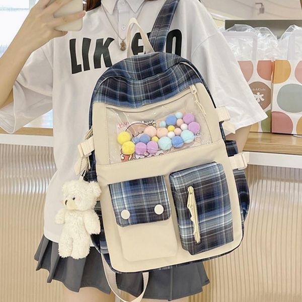

school bags women's backpack for girls anti theft rucksack female nylon bagpack student bookbags lady large capacity travel backpacks