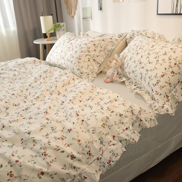 

bedding sets cotton double set full size comforter pillowcase sheet single bedroom sabanas household products df50sjt