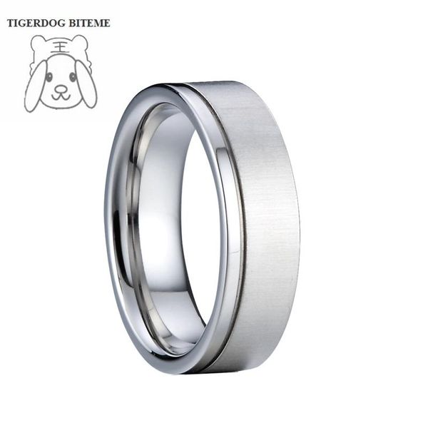 

wedding rings western style men silver color titanium ring male marriage alliances jewelry without stones women never fade, Slivery;golden