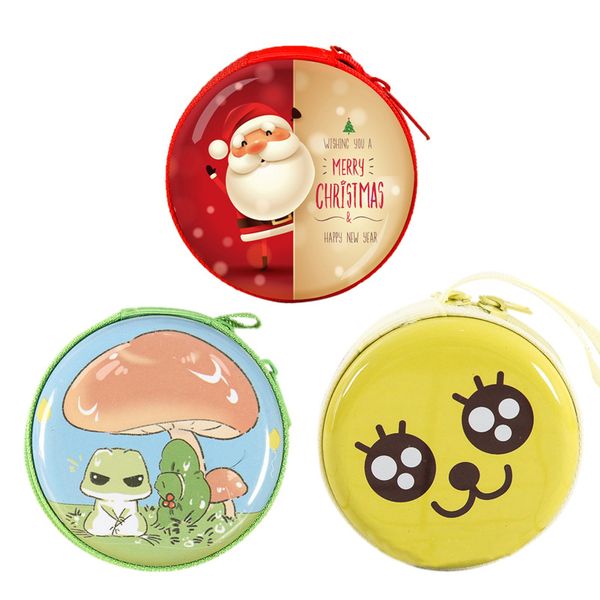 

new creative purse unicorn headphone storage cartoon cute animal dinosaur coin purse gift spot wholesale, Red;black