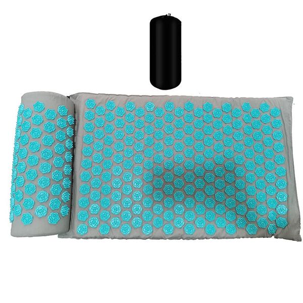 

pillow massage mat massager cushion shakti acupressure relieve stress back body pain spike sponge acupunctur
