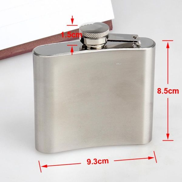 

hip flasks 5oz flask screw cap funnel stainless drink liquor whisky alcohol