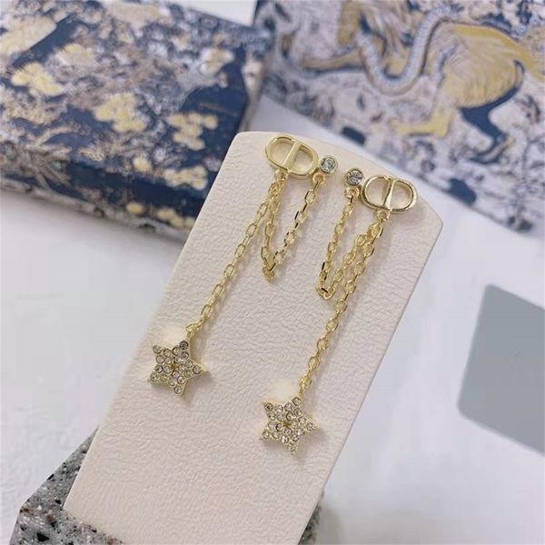 

87% off wholesale shop home home tassel star earrings female simple advanced design sense earrings, Golden