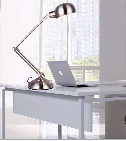 

table lamps long arm desk flexible led lamp lighting foldable office lights loeplamp met verlichting escritorio
