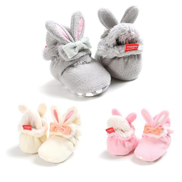 

first walkers autumn winter children shoes cute baby kids born toddler warm cartoon boots