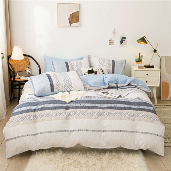 

soft aloe cotton four piece set, summer quilt, air conditioner and winter