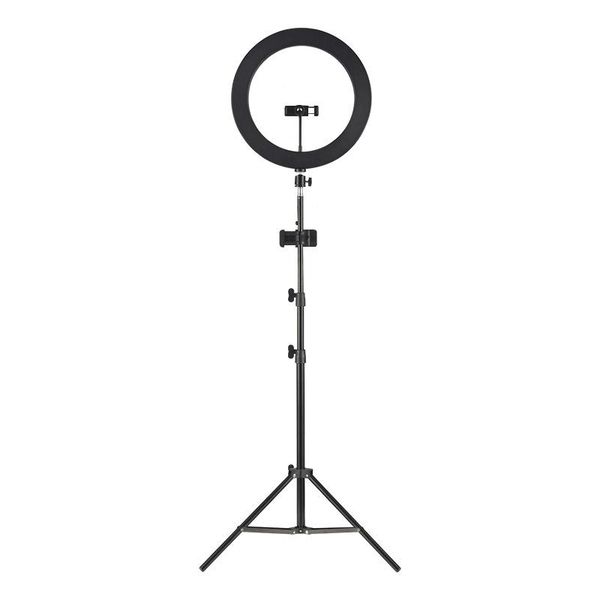 

hoop ringlights/selfie ring light led dimmable lamp with tripod stand ringlight for tiktok youtube live stream(us plug)