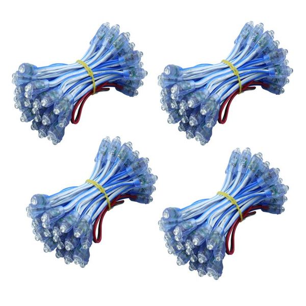 

200pcs/lot 9mm led pixel module string christmas led light addressable ip65 waterproof point lights for advertisement