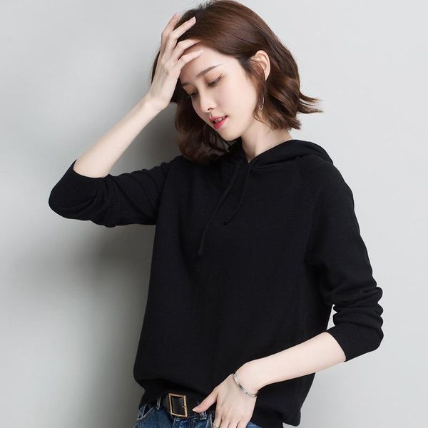 

women's jackets 2021 winter autumn long sleeve fleece hoodies fashion casual ladies hooded s-xxl 02, Black;brown