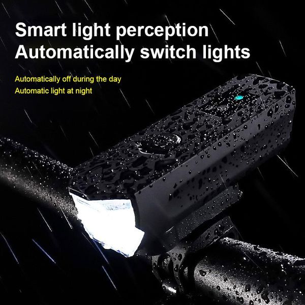 

flashlights torches bicycle smart ubs rechargeable light control headlight waterproof night bike highlight mountain sensing
