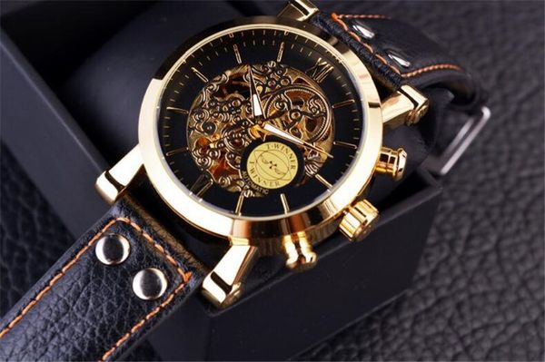 Лучшие продажи победителя мода мужчина часы мужские автоматические часы механические часы для человека wn43-2