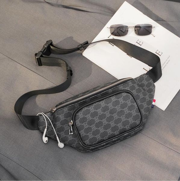 

factory outlet men shoulder bags classic printed fashion backpack street trend color matching leather handbag outdoor sports leisure polka d