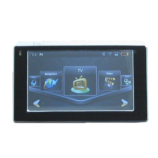 

car video 5" gps navigation system navigator sat nav 8gb maps update mp4 speedcam