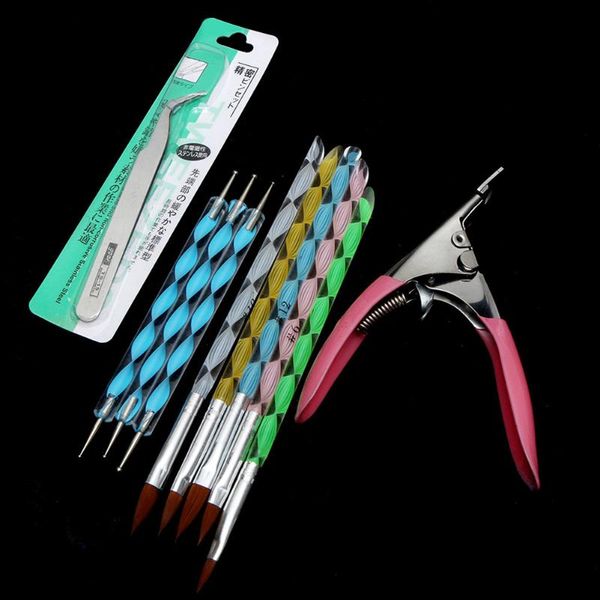 

nail art kits acrylic powder glitter decoration kit tools combo set diy gel hh88
