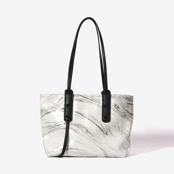 

evening bags large-capacity tote bag female 2021 summer style chinese ink dye college commuter one-shoulder armpit