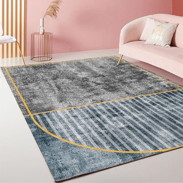 

carpets machine printing bedroom rug abstract coffee table nordic living room girl pink carpet floor mat large bedside